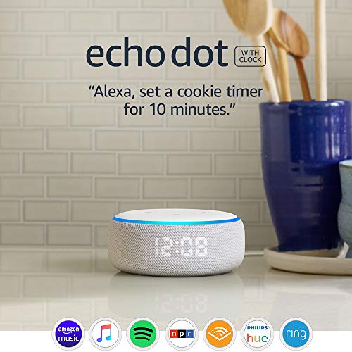 Echo Dot (3rd Gen) - Smart speaker with clock and Alexa 