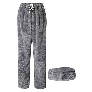 Cromoncent Girl Sleep Two Pieces Cute Underwear Fleece Print Pajama Sets 