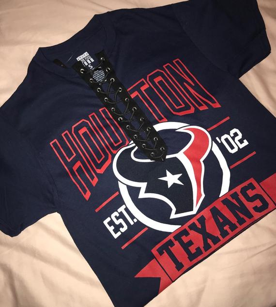 Houston Texans Lace-up Shirt