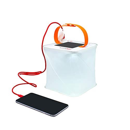 LuminAID PackLite Max 2-in-1 Camping Lantern and Phone Charger | For Backpacking, Emergency Kits and Travel | As Seen on Shark Tank