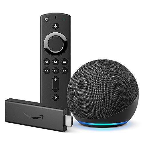All-new Fire TV Stick and All-new Echo Dot (Charcoal) bundle