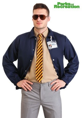 Parks and Recreation Burt Macklin Costume for Adults