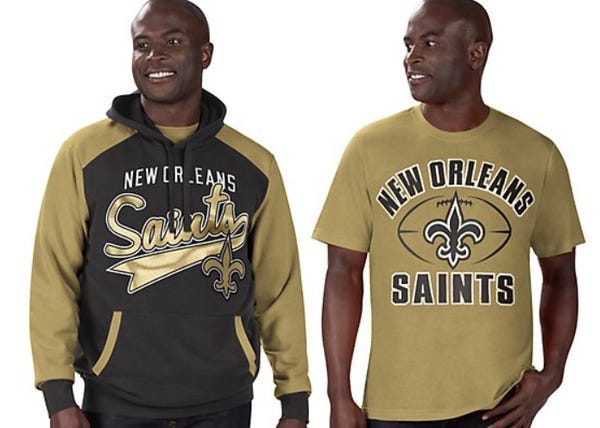 NFL Team Pullover Hoodie and T-Shirt