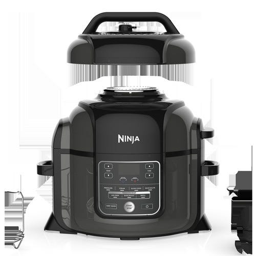 Ninja® Foodi™ TenderCrisp 8-in-1 6.5-Quart Pressure Cooker, Black OP300