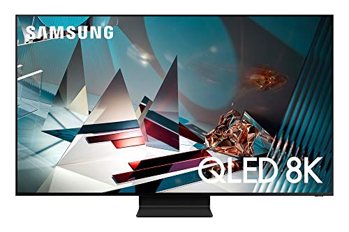 SAMSUNG 65-inch Class QLED Q800T Series - Real 8K Resolution Direct Full Array 24X Quantum HDR 16X Smart TV with Alexa Built-in
