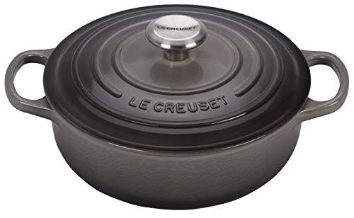 Le Creuset Enameled Cast Iron Signature Sauteuse Oven, 3.5 qt., Oyster