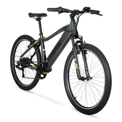 Hyper E-ride Electric Mountain Bike, 26 Inch Wheels, 36 Volt Battery