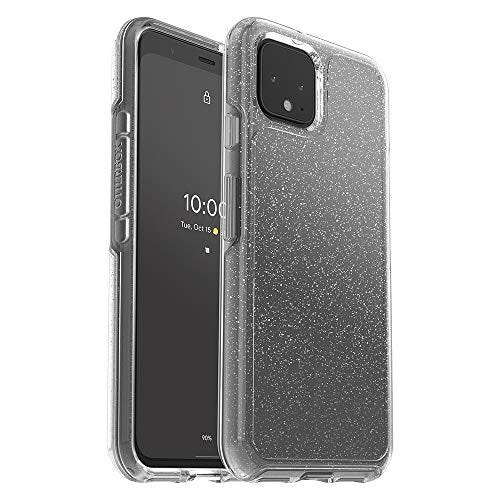OtterBox Symmetry Clear Series Case for Google Pixel 4 - Stardust (Silver Flake/Clear)