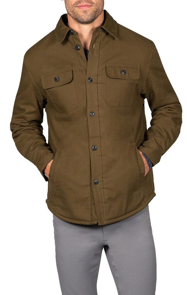 Wrap yourself in sherpa with 68% off select styles at Jachs NY