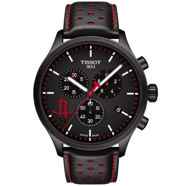 Houston Rockets Tissot Chrono XL NBA Chronograph Watch - Black