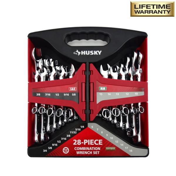 Combination Wrench Set (28-Piece)