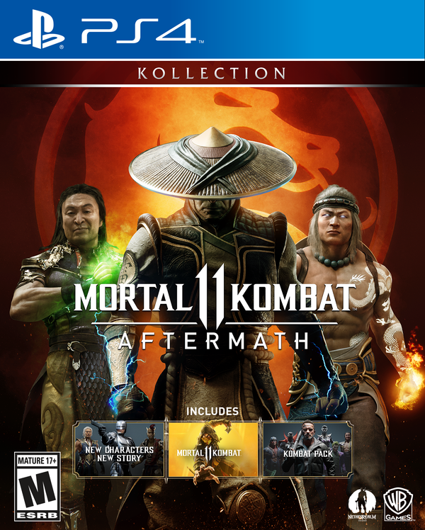 Mortal Kombat 11: Aftermath Kollection, Warner Home, PlayStation 4, 883929713295