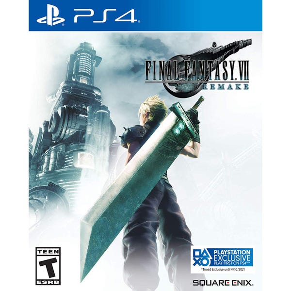 Final Fantasy VII Remake, Square Enix, PlayStation 4, 662248923192