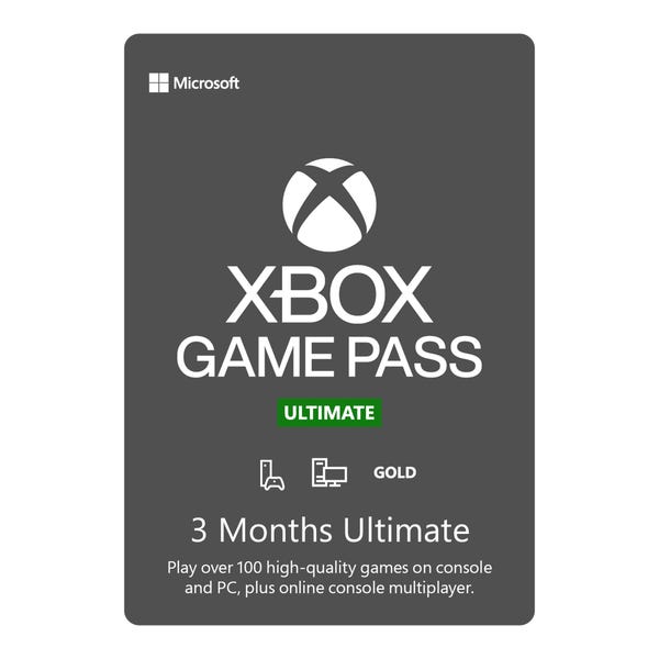 Xbox 3 Month Game Pass Ultimate [Digital Download]