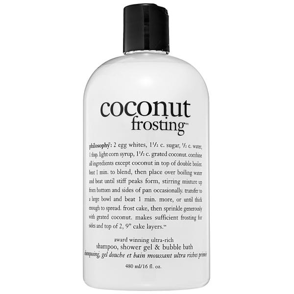 Coconut Frosting Shampoo, Shower Gel & Bubble Bath