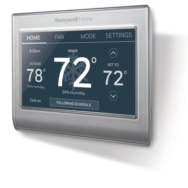 Honeywell 9585 WiFi Thermostat with color screen
