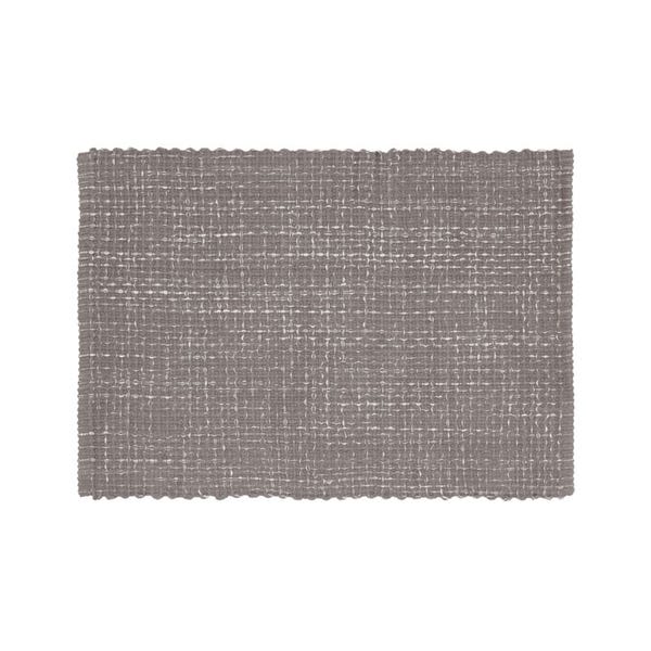 Della Grey Cotton Flat Weave Rug 2'x3'