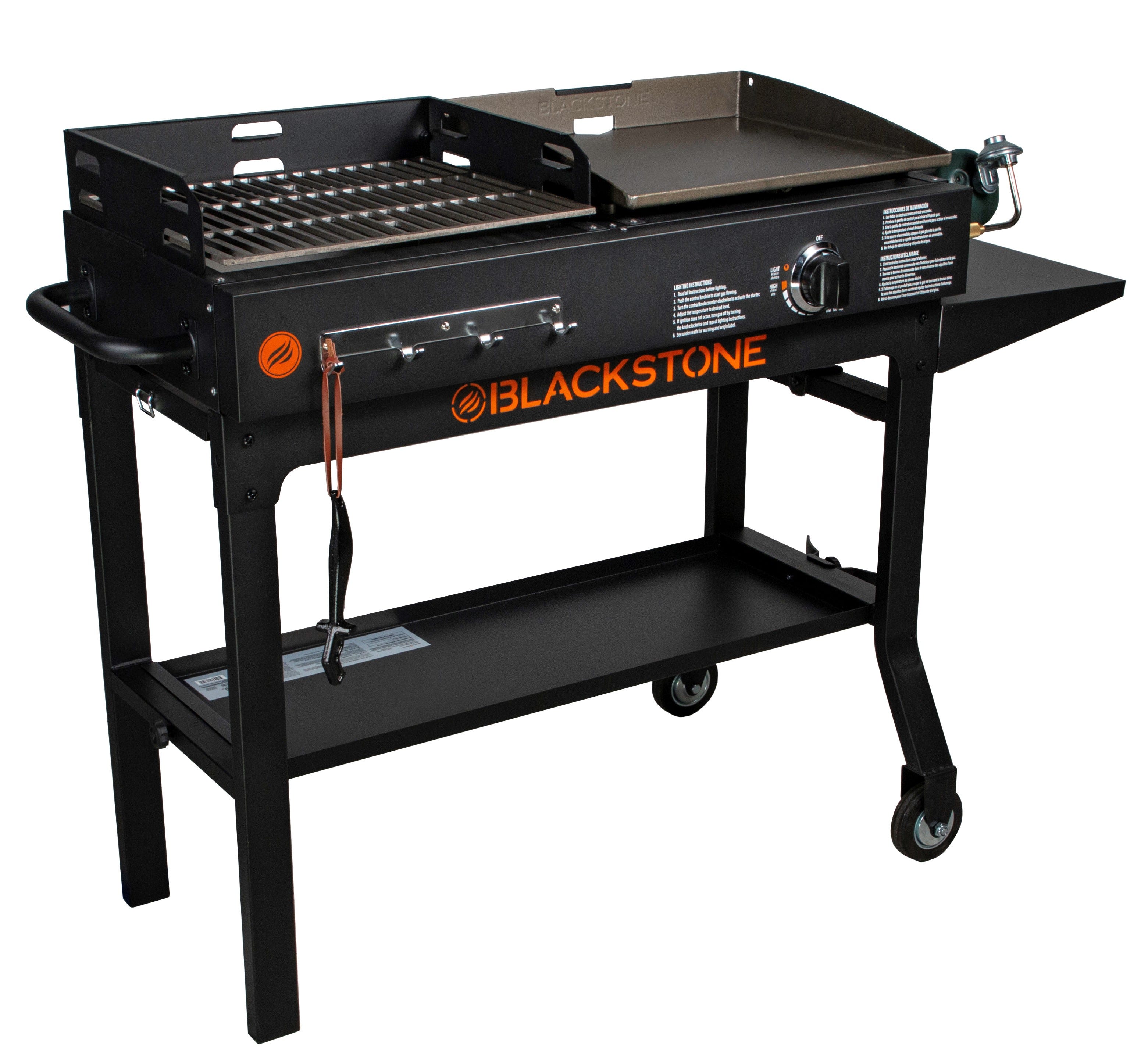 Do Your Best Outdoor Cooking On Blackstone's Propane Griddle/grill Combo