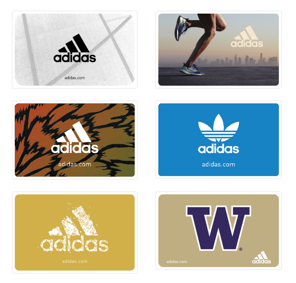 adidas gift card discount