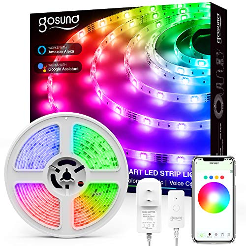 Smart Wifi Led Lights 16.4ft Works with Alexa and Google Home