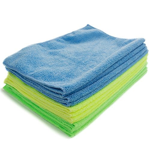 Zwipes 735 Microfiber Towel Cleaning Cloths, 12 Pack