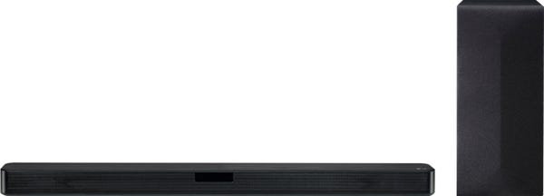 LG - 2.1-Channel 300W Soundbar System with 6" Subwoofer - Black