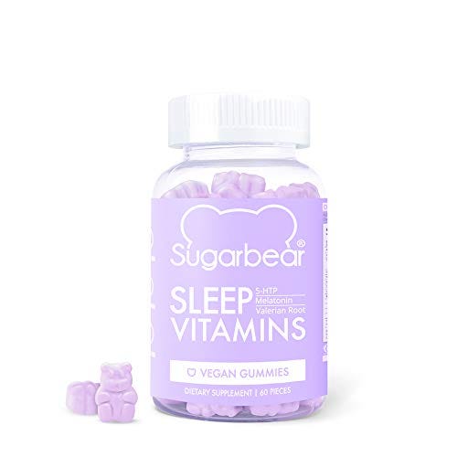 SugarBear Sleep, Vegan Gummy Vitamins with Melatonin