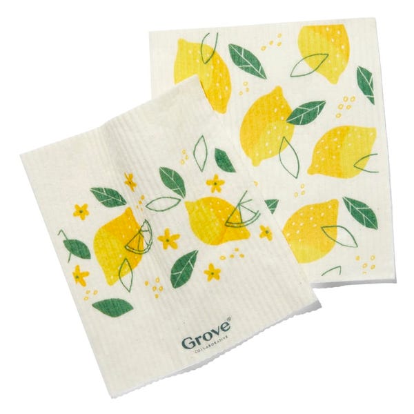 Grove Co. Tree-Free Compostable Kitchen Wipes - 100% Bamboo