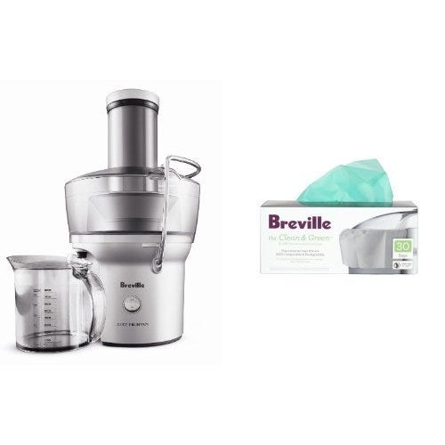 Breville BJE200XL Compact Juicer and Biodegradable Juicer Bags