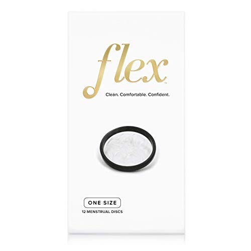 FLEX Menstrual Disc - Disposable Period Discs, 12 Count