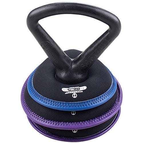 Hyperwear Soft Kettlebell with Handle and Adjustable Versatile SoftBell Weight