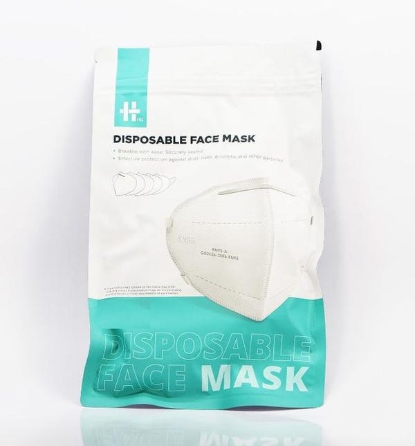 KN95 Face Mask - Protective Respirator (10 Pack) $19.99