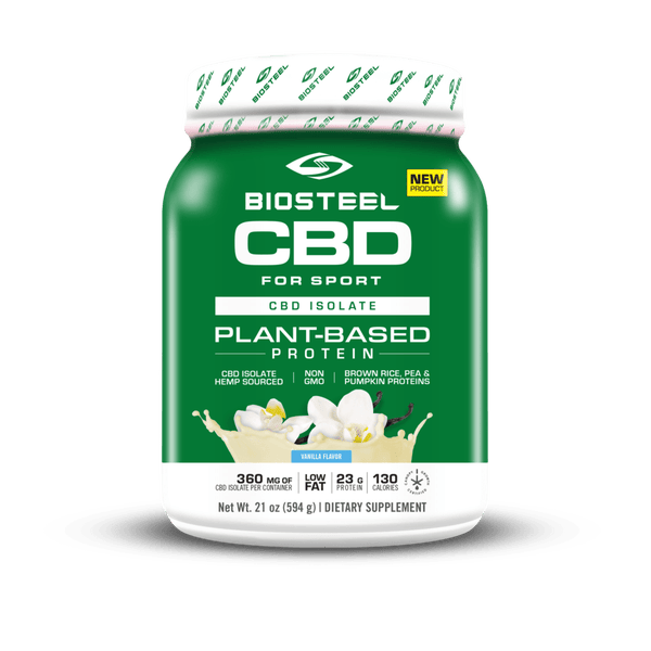 BioSteel CBD Plant-Based Vanilla Protein