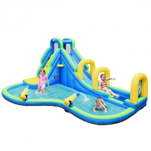 Inflatable Water Slide Kids Bounce House Castle