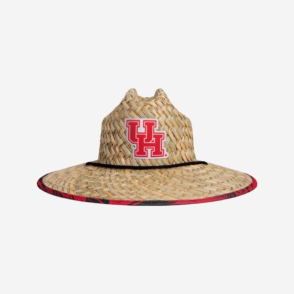Houston Cougars Floral Straw Hat