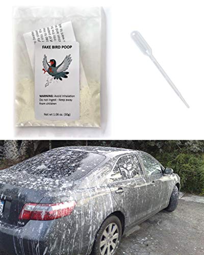 Prank Ideas Fake Bird Poop for Cars
