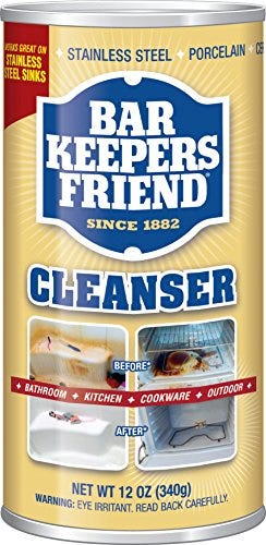 Bar Keepers Friend Powdered Cleanser 12-Ounces (1-Pack)