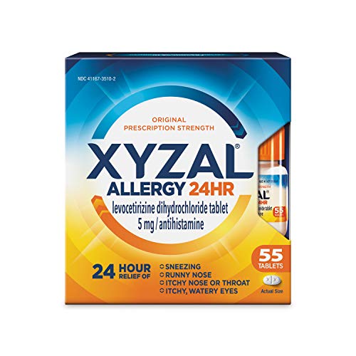 Xyzal Allergy Tablet, 55 Count