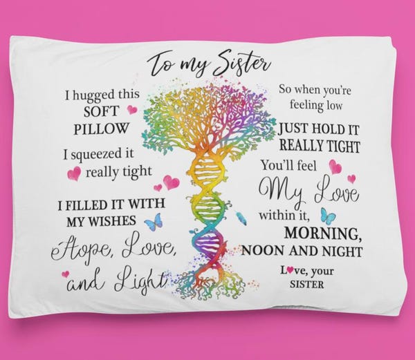 Sister Pillowcase Gift