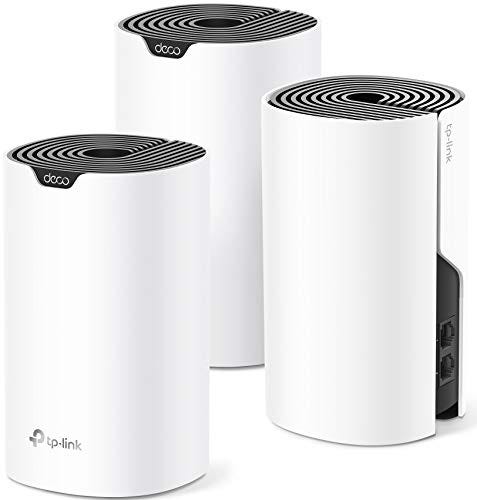 TP-Link Deco Mesh WiFi System (Deco S4) – Up to 5,500 Sq.ft. Coverage, Replaces WiFi Router and Extender, Gigabit Ports, Works with Alexa, 3-pack