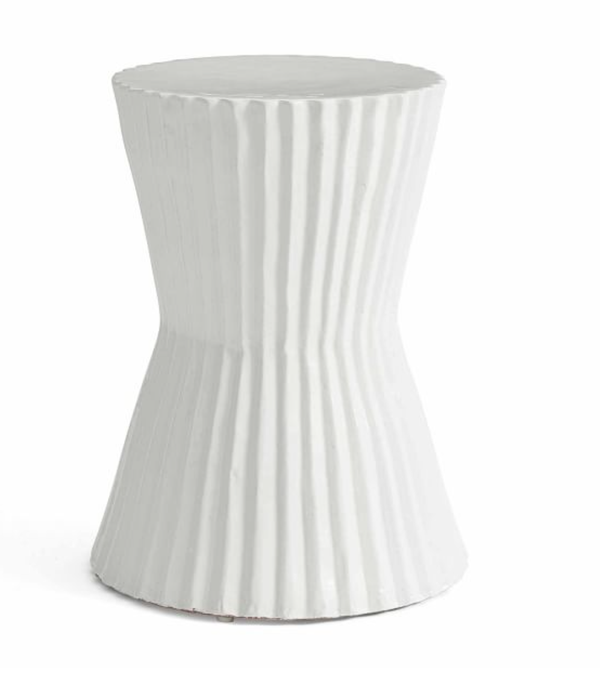 Fluted 14" Side Table
