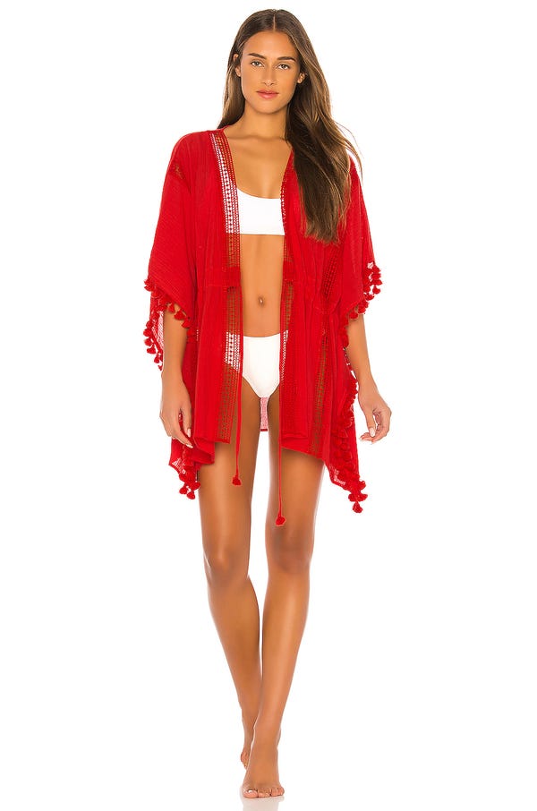 Tassels For All Ruana Cover Up