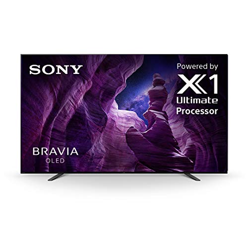 Sony A8H 65-inch TV: BRAVIA OLED 4K Ultra HD Smart TV with HDR and Alexa Compatibility - 2020 Model