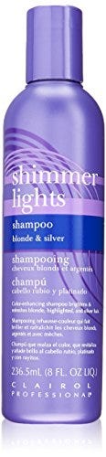 Clairol Shimmer Lights Original Shampoo Blonde and Silver 8 oz.