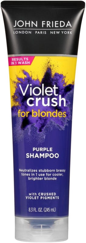 John Frieda Violet Crush for Blondes Purple Shampoo