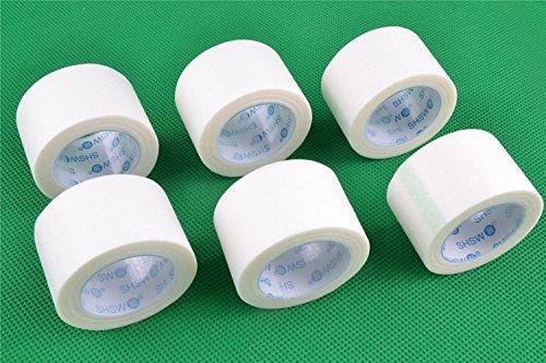 Micropore 3M Tape Surgical Hypoallergenic Paper White 1" X 10yd 6/Rolls
