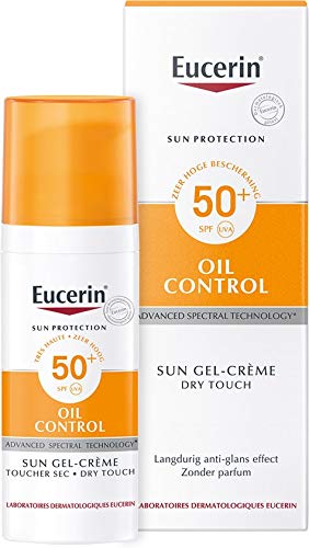 EUCERIN Sun Dry Touch Oil Control Face SPF50+ 50ml!New!