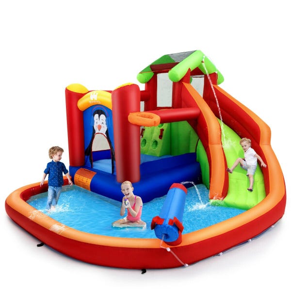 Inflatable Slide Bouncer and Water Park Bounce House