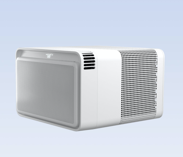 Windmill air conditioner: A chic, but functional window A/C unit