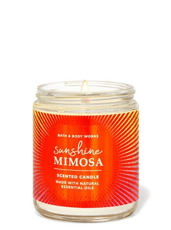 Sunshine Mimosa Single Wick Candle
